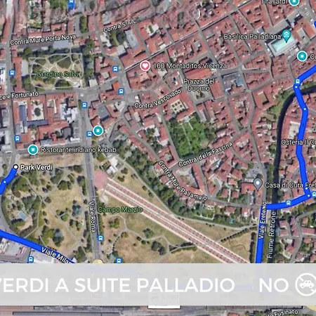 アパート Palladio Centro A 2 Passi Da Piazza Dei Signori Check-in Veloce ヴィチェンツァ