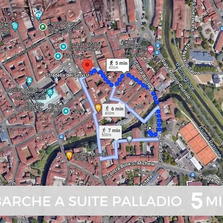 Palladio Centro A 2 Passi Da Piazza Dei Signori Check-in Veloce Daire *