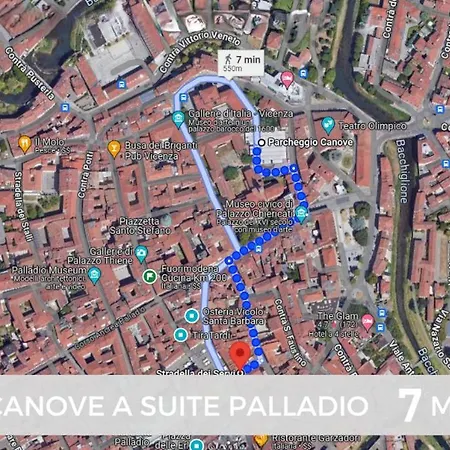 Palladio Centro A 2 Passi Da Piazza Dei Signori Check-in Veloce Apartamento Vicenza
